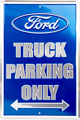 Ford Truck Parking Only Metal Parking Sign
