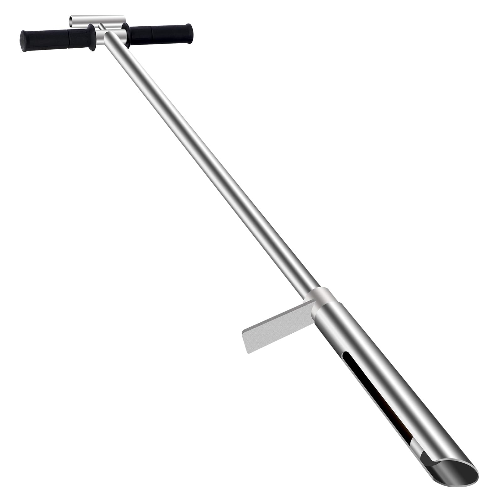 Lakago Homier 40'(1 Meter) Soil Sampler Probe 304 Stainless Steel With Ejector And Foot Pedal