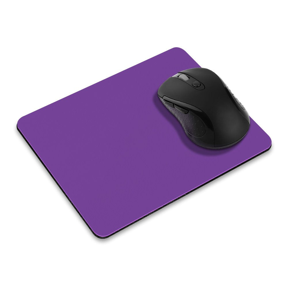 Fincibo Non-Slip Rectangle Mousepad, Solid Orchid Purple Mouse Pad For Home, Office And Gaming Desk