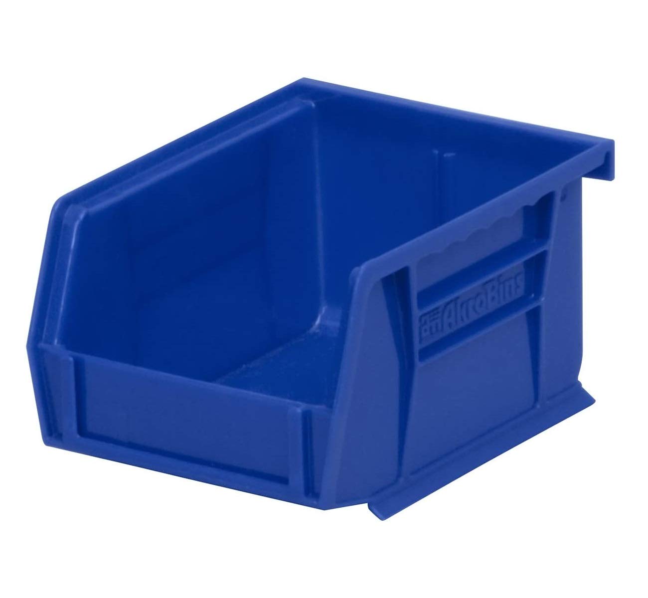Akro-Mils 30210 AkroBins Plastic Hanging Stackable Storage Organizer Bin, 5-Inch x 4-Inch 3-Inch, Blue, 24-Pack