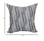 Blazing Needles Square Polyester Jacquard Throw Pillows, 17", Clove Minera 4 Count