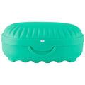 Heart Home Soap Holder for Bathroom | Portable Plastic Self Draining Soap Holder | Leakproof Soap Box for Bathroom, Outdoor Camp