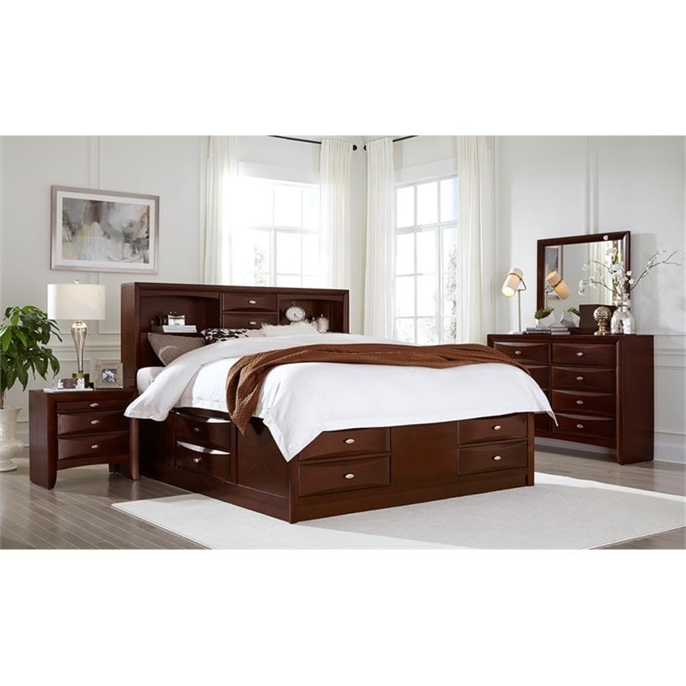 Global Furniture Linda Merlot Dresser