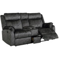Global Furniture Usa Global Furniture Domino Granite Console Reclining Loveseat Love Seats