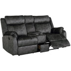 Global Furniture Usa Global Furniture Domino Granite Console Reclining Loveseat Love Seats