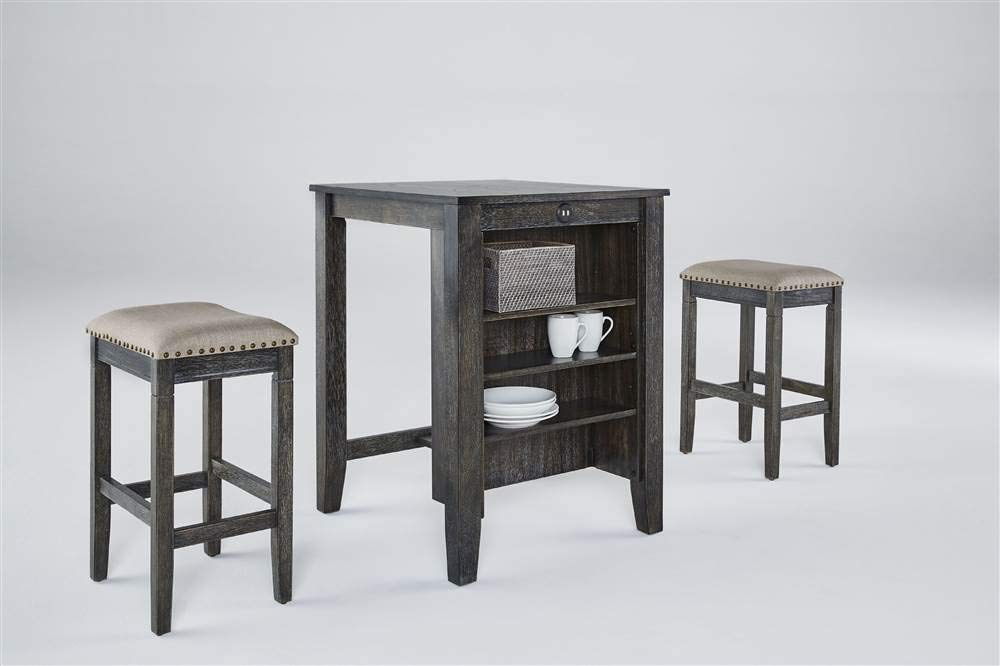 3 Pack (Counter Table & 2 Stools)