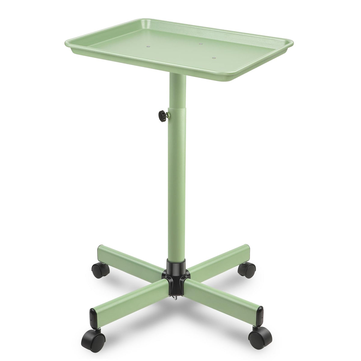 Salon Tray, Metal Feet Salon Tray Cart, Salon Color Tray with Adjustable Height, Salon Tray on Wheels, Salon Rolling Tray Ideal 