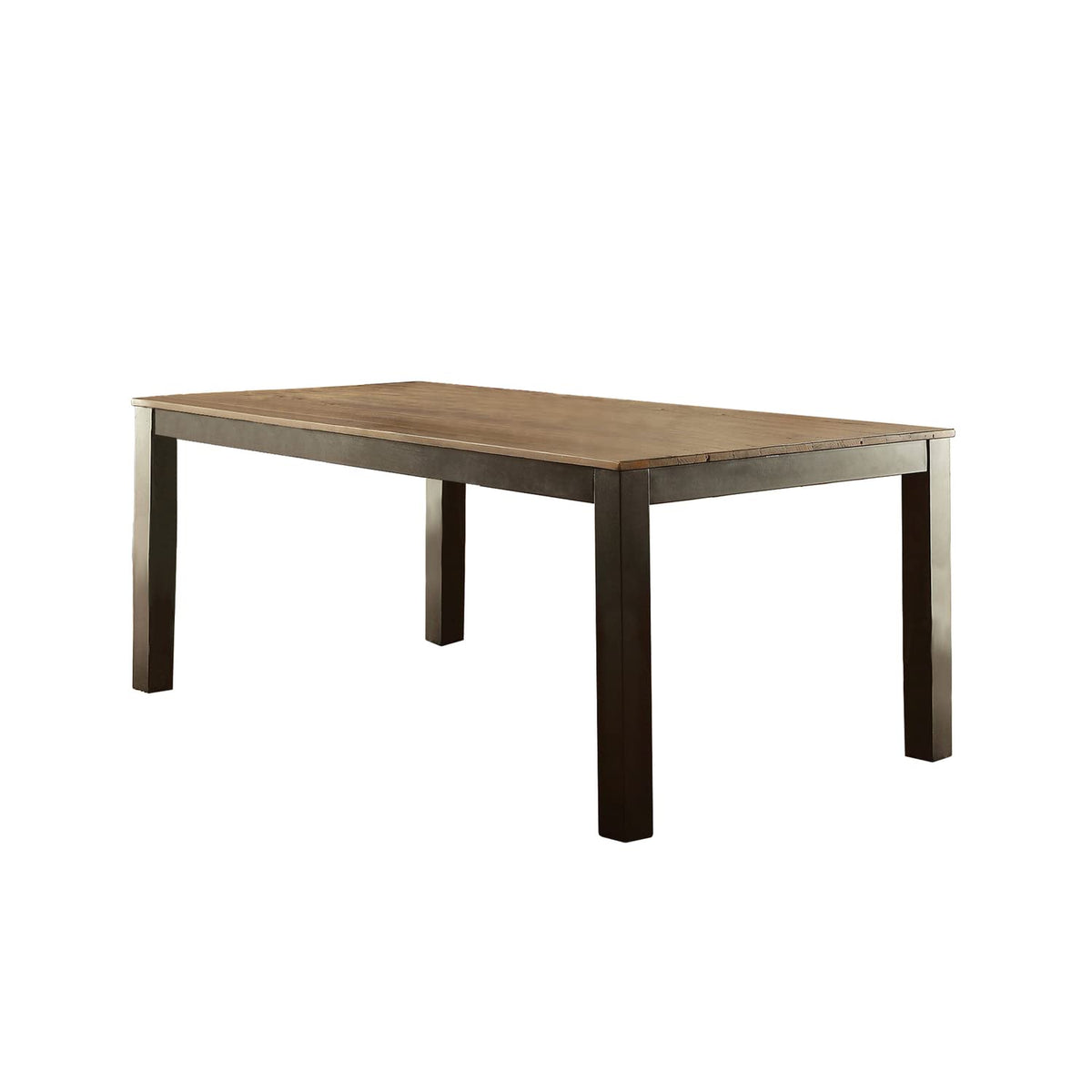 Benjara Benzara Transitional Dining Table, Brown,