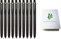 Uni-Ball Signo Rt1 0.28Mm - Smooth Ink Flow Gel Pen, Retractable Gel Ink Pen, Ultra Micro Point, Black - Pack Of 10, Sticky Note