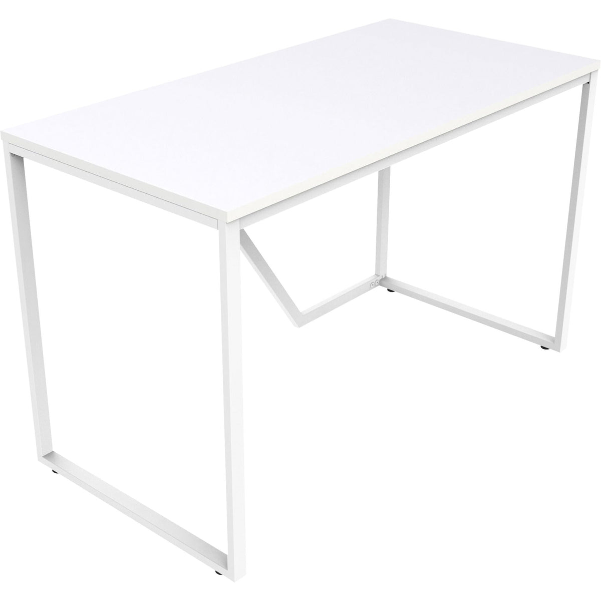 Lorell Soho Modern Writing Desk, White