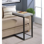 Coaster Furniture Snack Table Cement and Black 902933