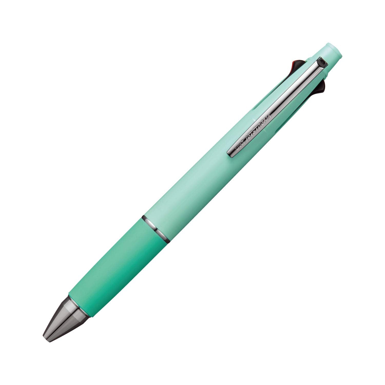 Uni Jetstream Multi Pen 4 And 1, 0.5Mm Ballpoint Pen (Black, Red, Blue, Green) And 0.5Mm Mechanical Pencil, Pale Green (Msxe5100