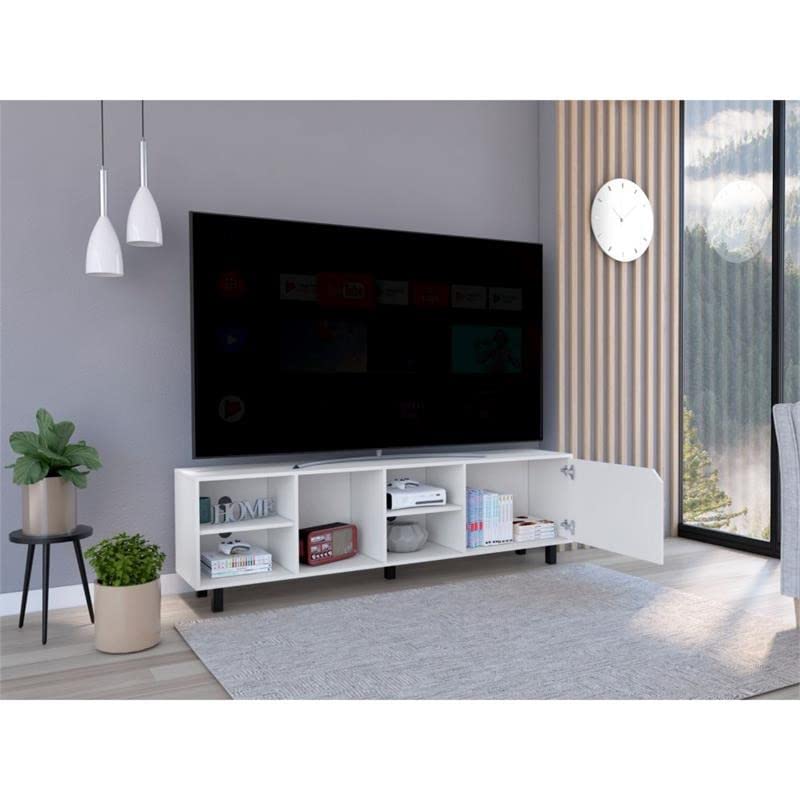HomeRoots Stylish and Fresh White Television Stand