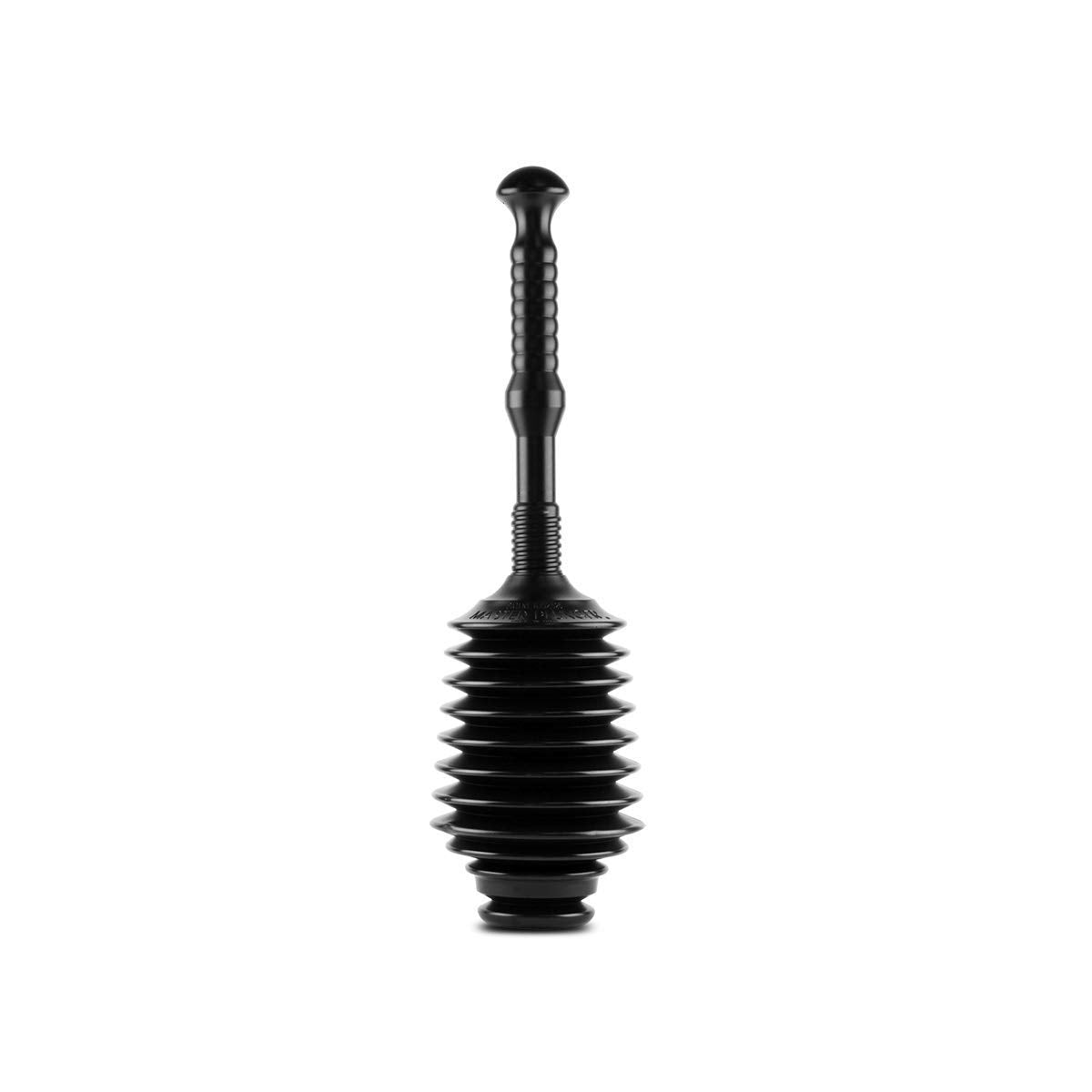 Master Plunger MP100-3 Heavy Duty Toilet Plunger Clears, Kitchen Sinks, Garbage Disposal and, Toilets Fast. Equipped with Patent