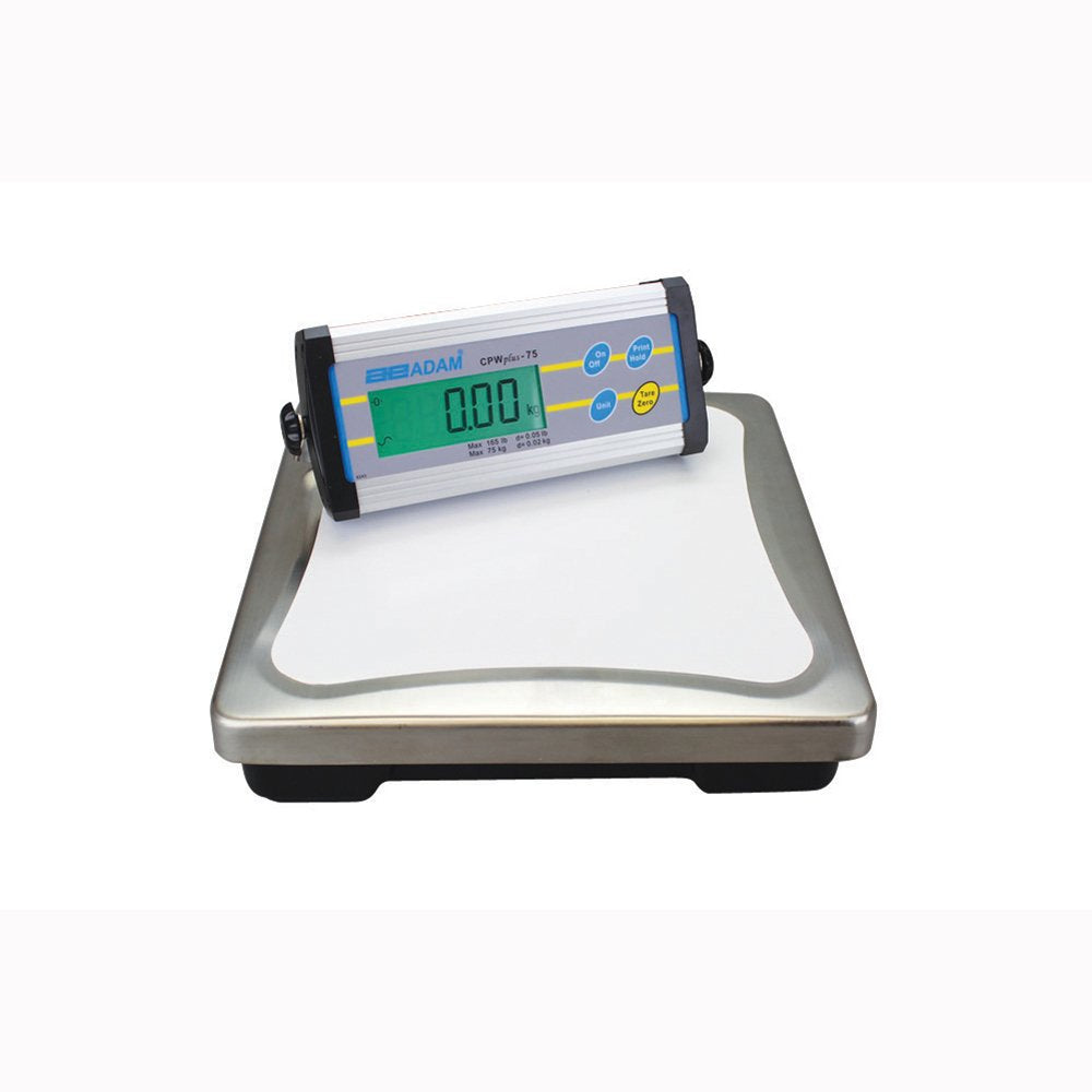 Adam Equipment Cpwplus 200 Platform Weighing Scale, 440Lb/200Kg Capacity, 0.1Lb/50G Readability