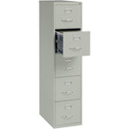 Lorell Llr48499 Commercial Grade Vertical File Cabinet, Light Gray