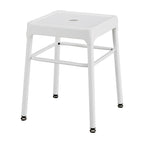 Safco Products Steel Stool Standard Height, White