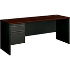 Hon® 38000 Series 72 X 24 Single Pedestal Credenza Credenza,S/Pd,Lft,My/Ccl (Pack Of2)