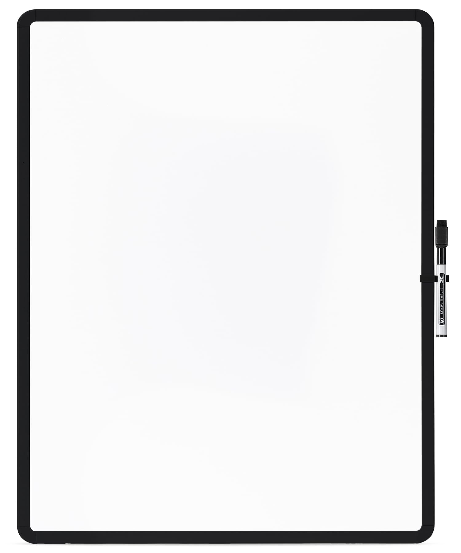Mr. Pen- Dry Erase Board, 18    X 24    With A Black Marker, Black Frame, Dry Erase Board For Wall, Magnetic Whiteboard For Wall