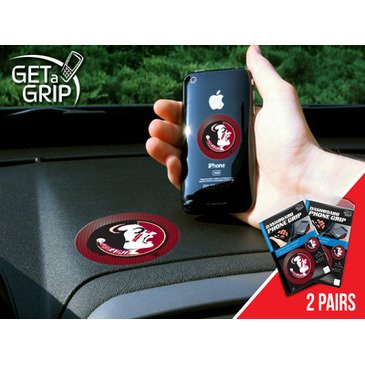 Fan Mats 13070 Florida State University Seminoles Get-a-Grip Anti-Slip Dashboard Grips - 2 Pack
