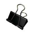 Ykimok 40Pcs Medium Binder Clips, 1.25 Inch(32Mm), Paper Clamps Medium Size For Office Supplies, Black