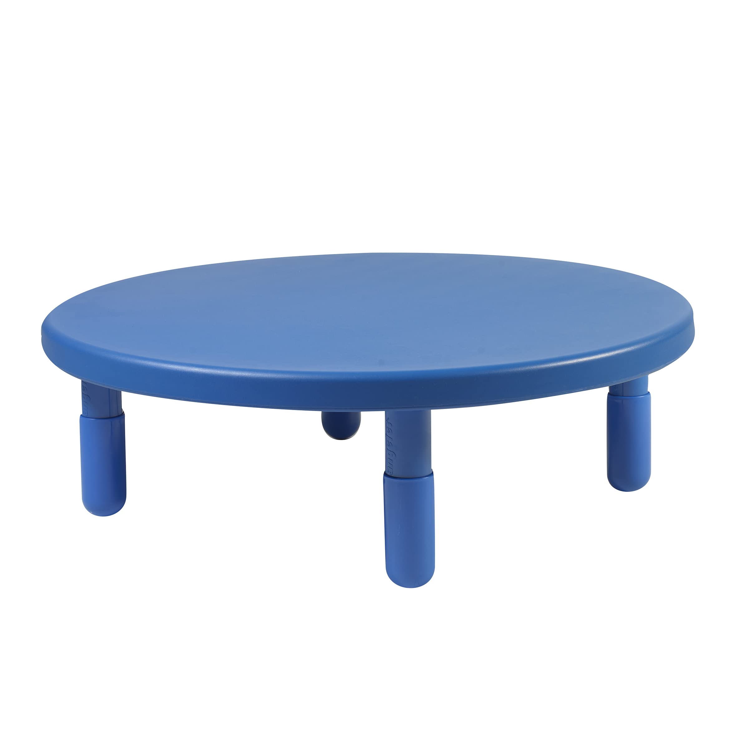 Angeles Value Table, 36'' Round, Blue - 16''H, AB710PB16, Kids Homeschool, Playroom or Preschool Furniture, School Classroom Lea