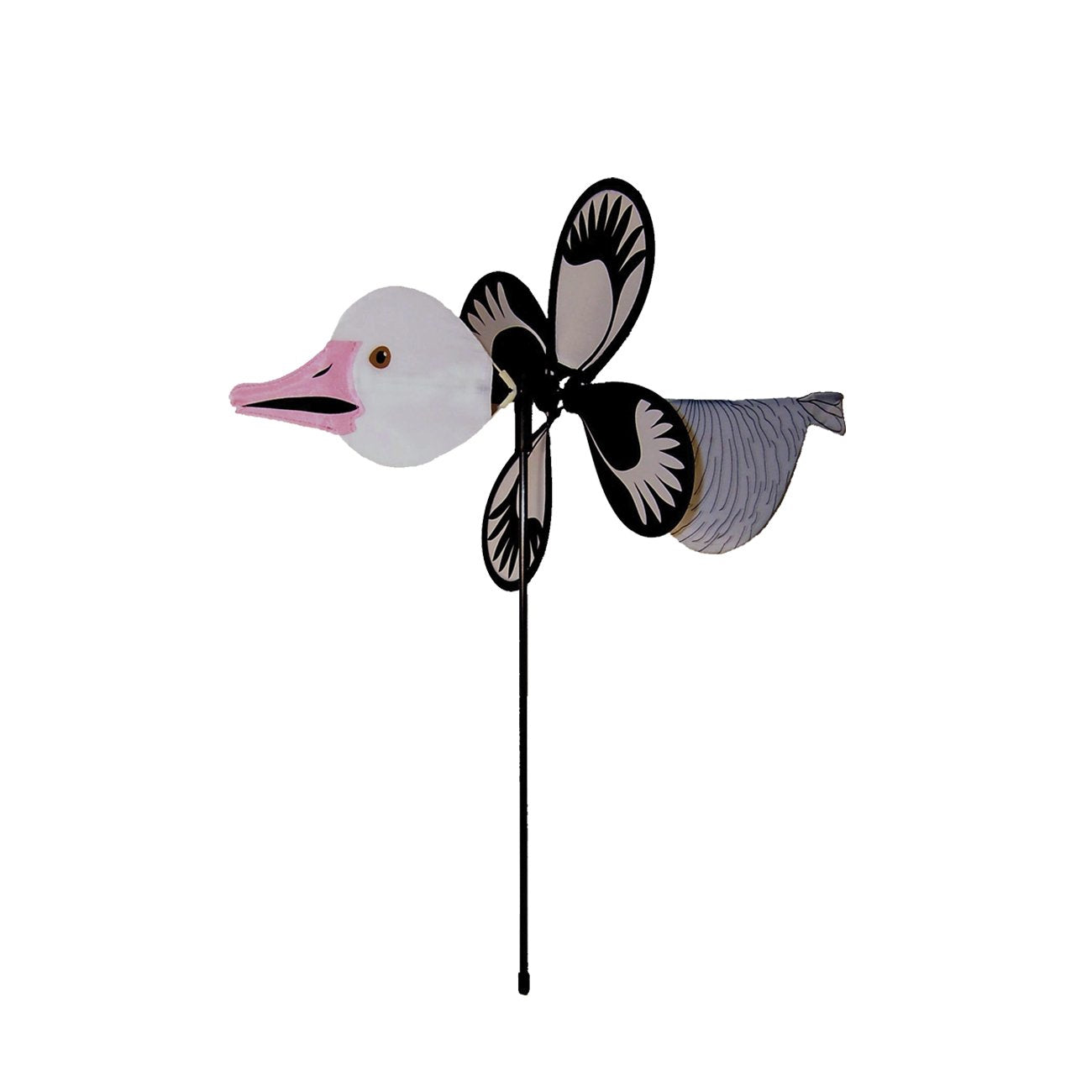 In The Breeze Baby Bird And Bug Garden Spinner, Snow Goose,2848