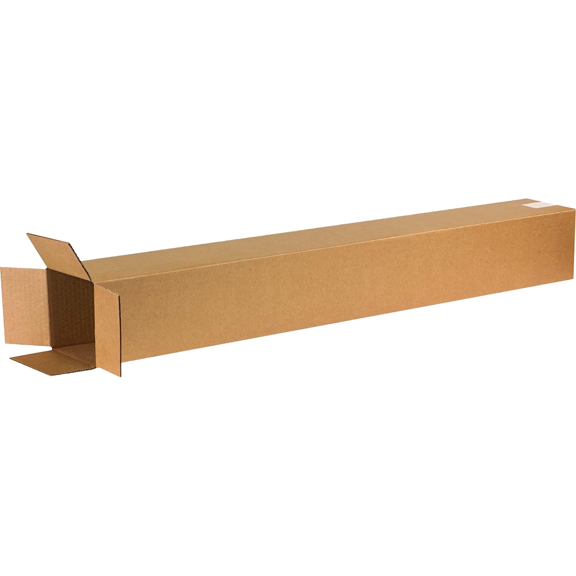 Partners Brand 6X6X48 Corrugated Cardboard Boxes, 6'L X 6'W X 48'H, Pack Of 25 | Shipping, Packaging, Moving, Storage Box For