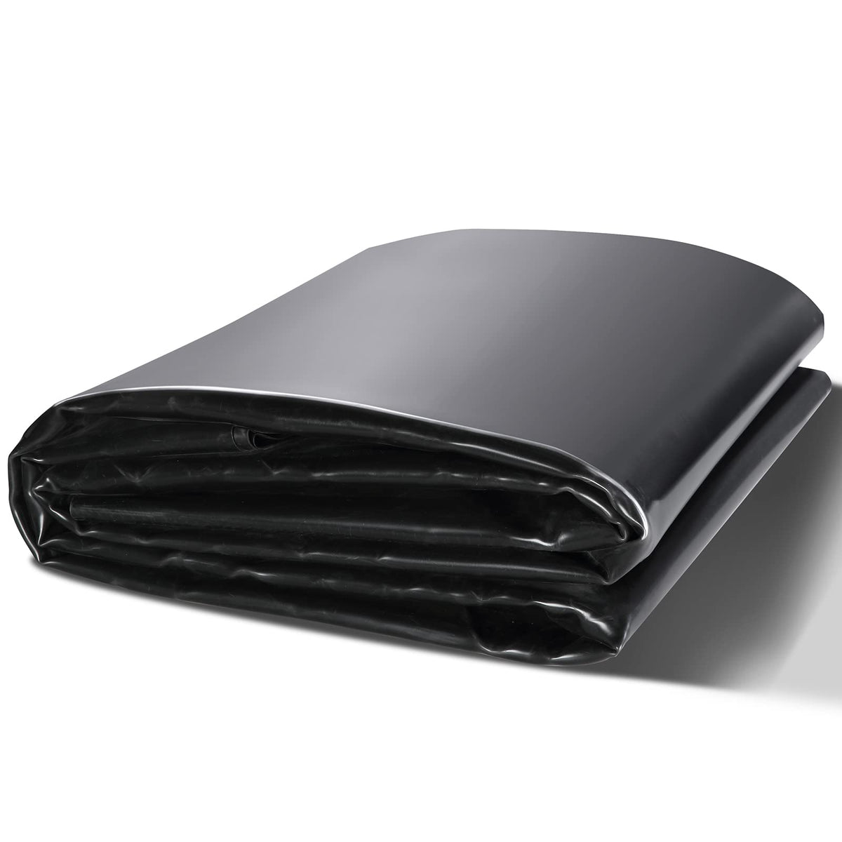 VEVOR 10 x 15 ft Pond Liner, 45 Mil Thickness, Pliable EPDM Material, Easy Cutting Underlayment for Fish or Koi, Features, Water