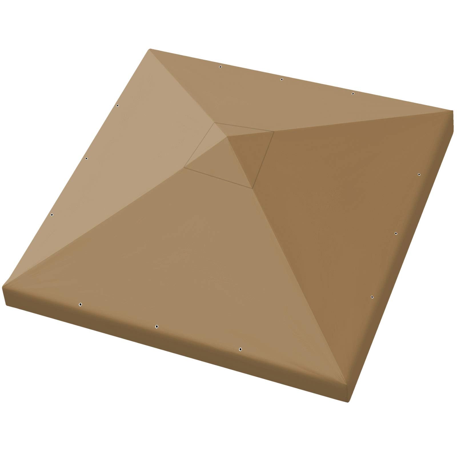 Benefitusa Replacement 119   X119    'Gazebo Canopy Top Patio Pavilion Cover Sunshade Polyester Single Tier (Tan)