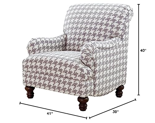 Coaster Furniture Glenn Upholstered Accent Chair Light Grey 903096