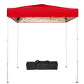 Sunnyglade 6X4 Ft Pop-Up Canopy Tent Outdoor Portable Instant Shelter Folding Canopy With Carry Bag Red