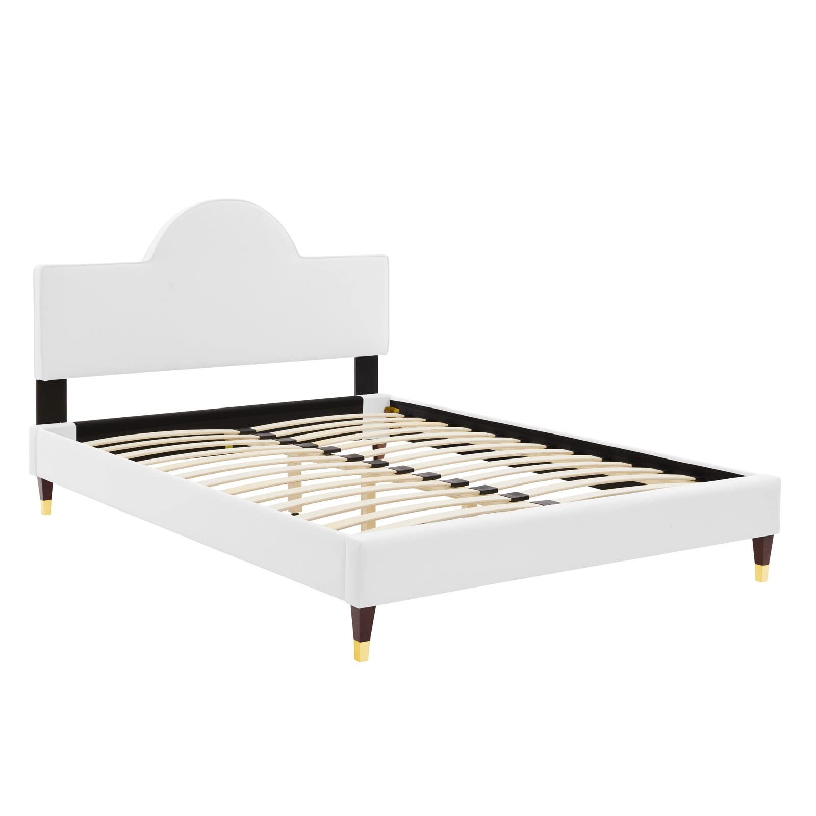 Modway Aurora Platform, King, White