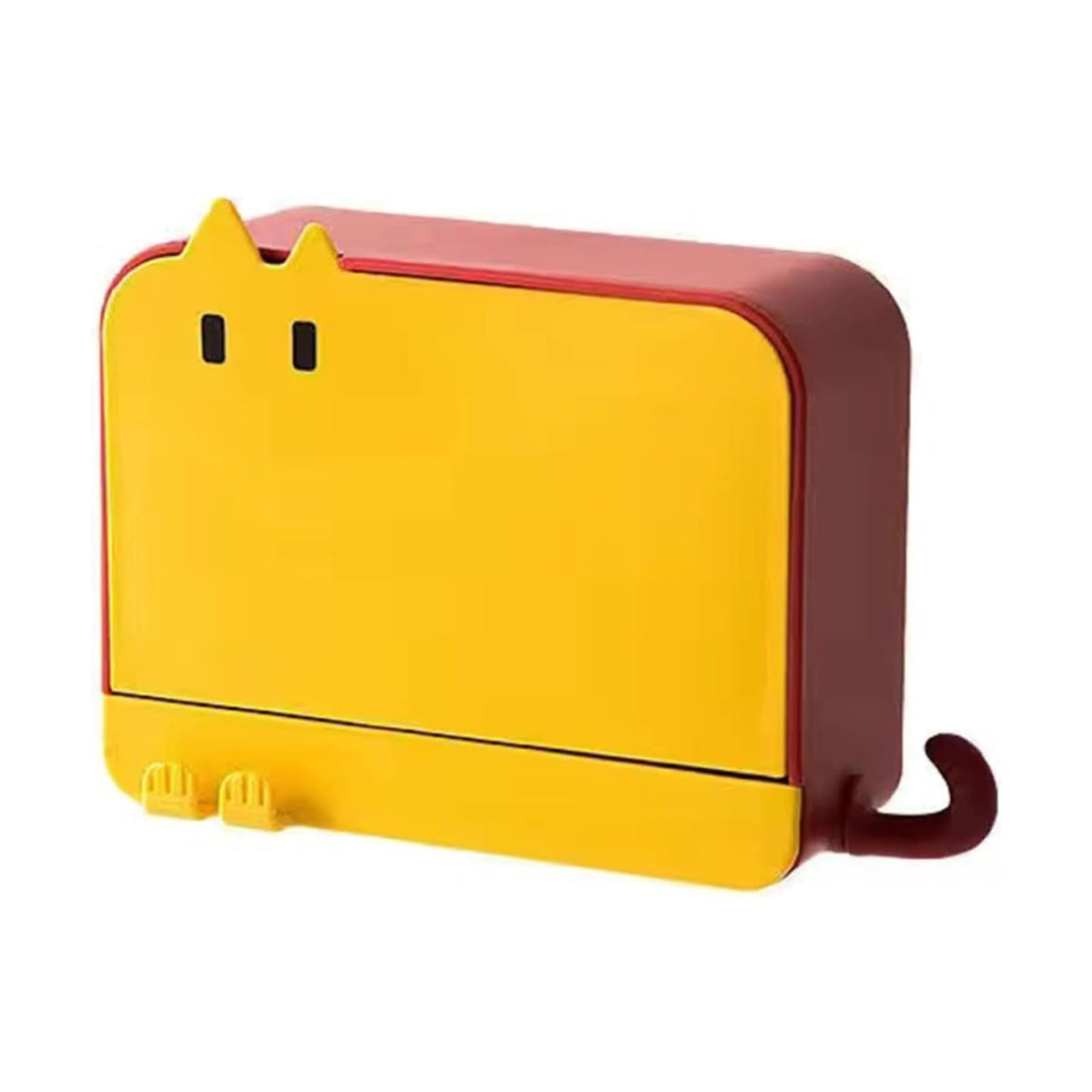 CYROX Soap Rack for Bathroom, Hotel & Kitchen with Drain Soap Box/Tray for Bathroom Plastic Soap Sink with Soap Stands Lid with