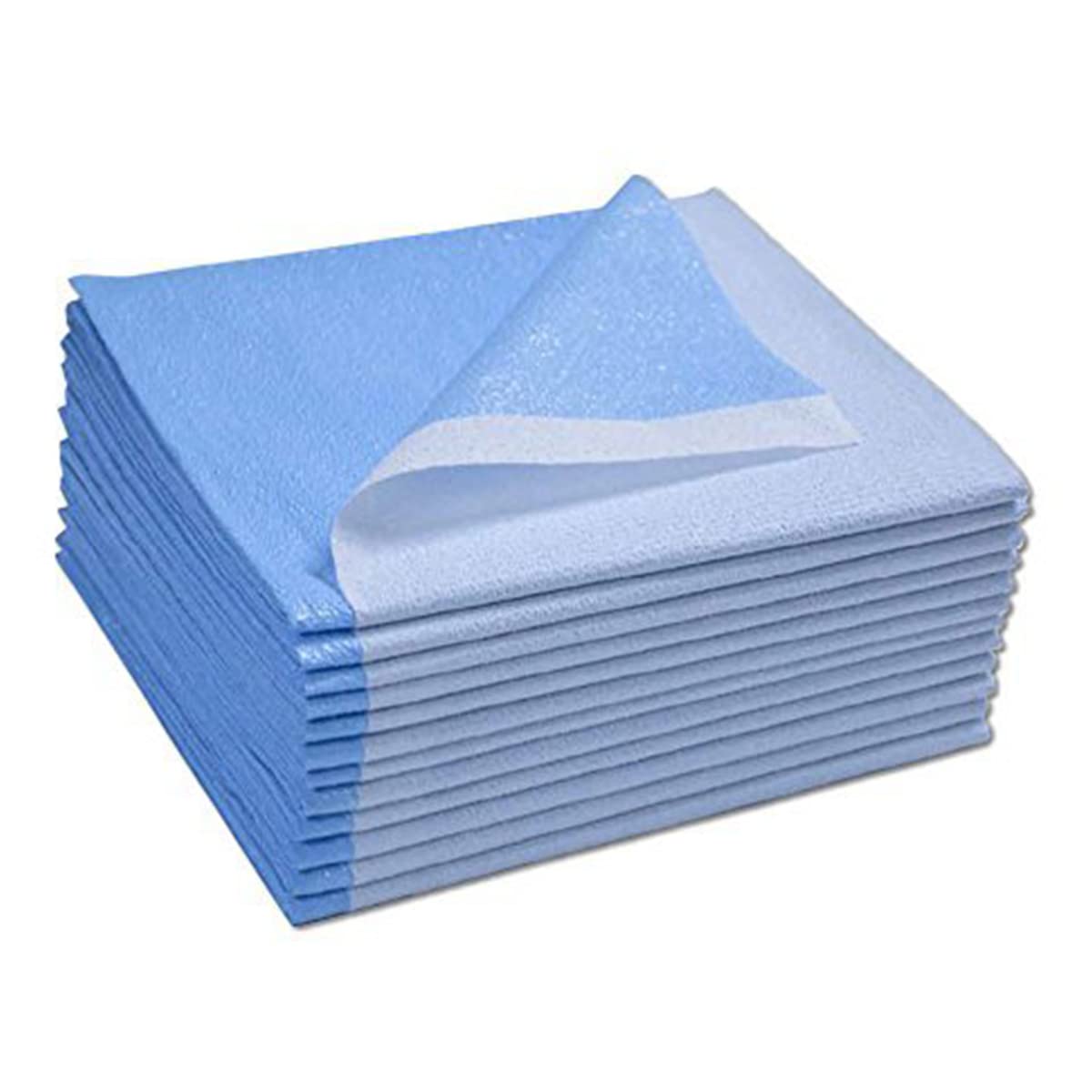 Avalon Papers Single-Use Medical Equipment Drape, Blue, 40 x 48 (Pack of 100) - Stretcher Sheet or Treatment Table Cover - Fluid