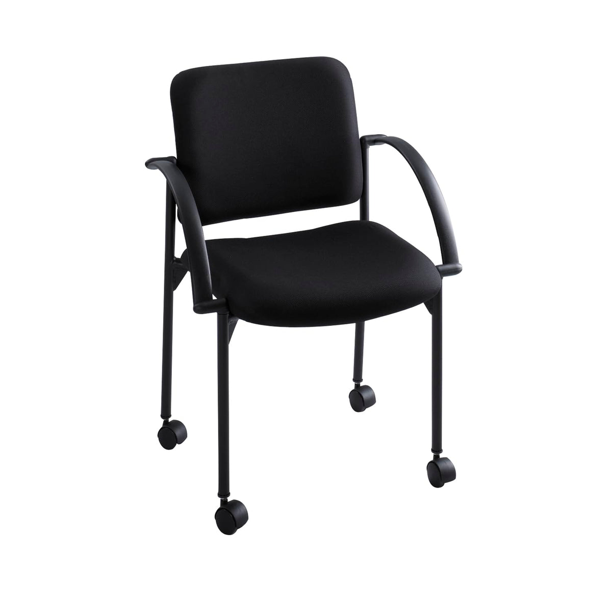 Safco Moto Stack Chair (Qty.2) In Black (4184Bl)