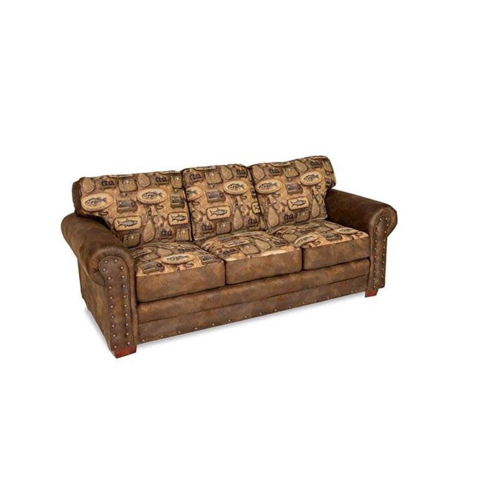 American Furniture Classics Model River Bend 4-Piece upholstery set, Brown