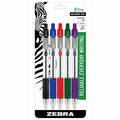 ZEBRA PEN CORPORATION (6 PK) Z GRIP PENS 5PK ASSORTED
