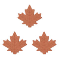 Now Designs Maple Leaf Terracotta Reusable Sugar Saver, Set of 3