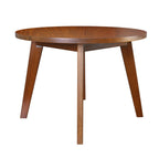 American Trails Genuine 100% Hardwood Round Coffee Table - Hand-Wiped Sweet Oak