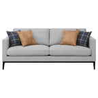 Coaster Home Furnishings Apperson 3-Piece Living Room Set Light Grey