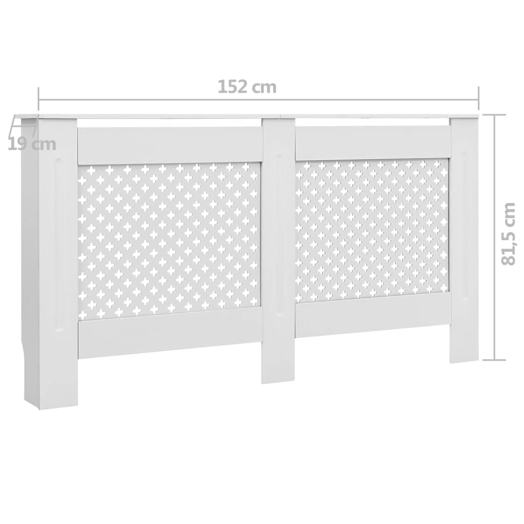 vidaXL Radiator Covers Set of 2 - Thumbnail 3