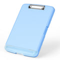Rimilak Plastic Clipboard With Storage, 8.5 X 11 High Capacity Folio Nursing Case With Pen Holder, Size 14.2 X 9.6 X 1.2 Folder