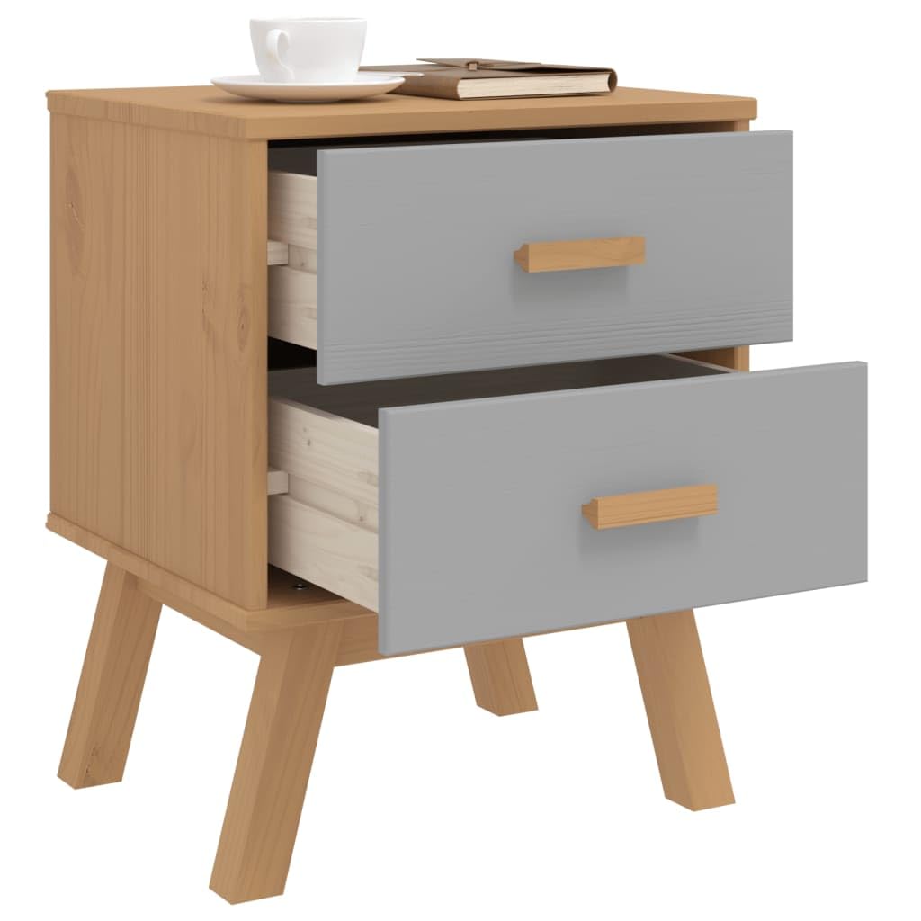 vidaXL Olden Bedside Cabinet - Thumbnail 3