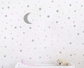 Moon and Stars Wall Decal Vinyl Sticker for Kids Boy Girls Baby Room Decoration Good Night Nursery Wall Decor Home House Bedroom