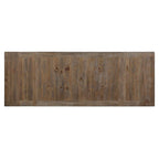 Steve Silver Furniture Riverdale Counter Height 5pc Set, 72"-96" Rectangular Table w/Two 12" Leaves, 4 Wooden Counter Side Chairs, Dining Room, Kitchen, 72" L x 36" W x 36" H, Brown