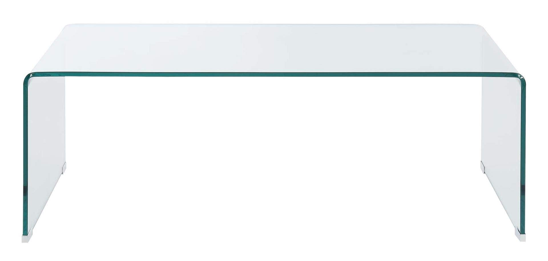 Coaster Furniture Rectangular Coffee Table Clear 705328