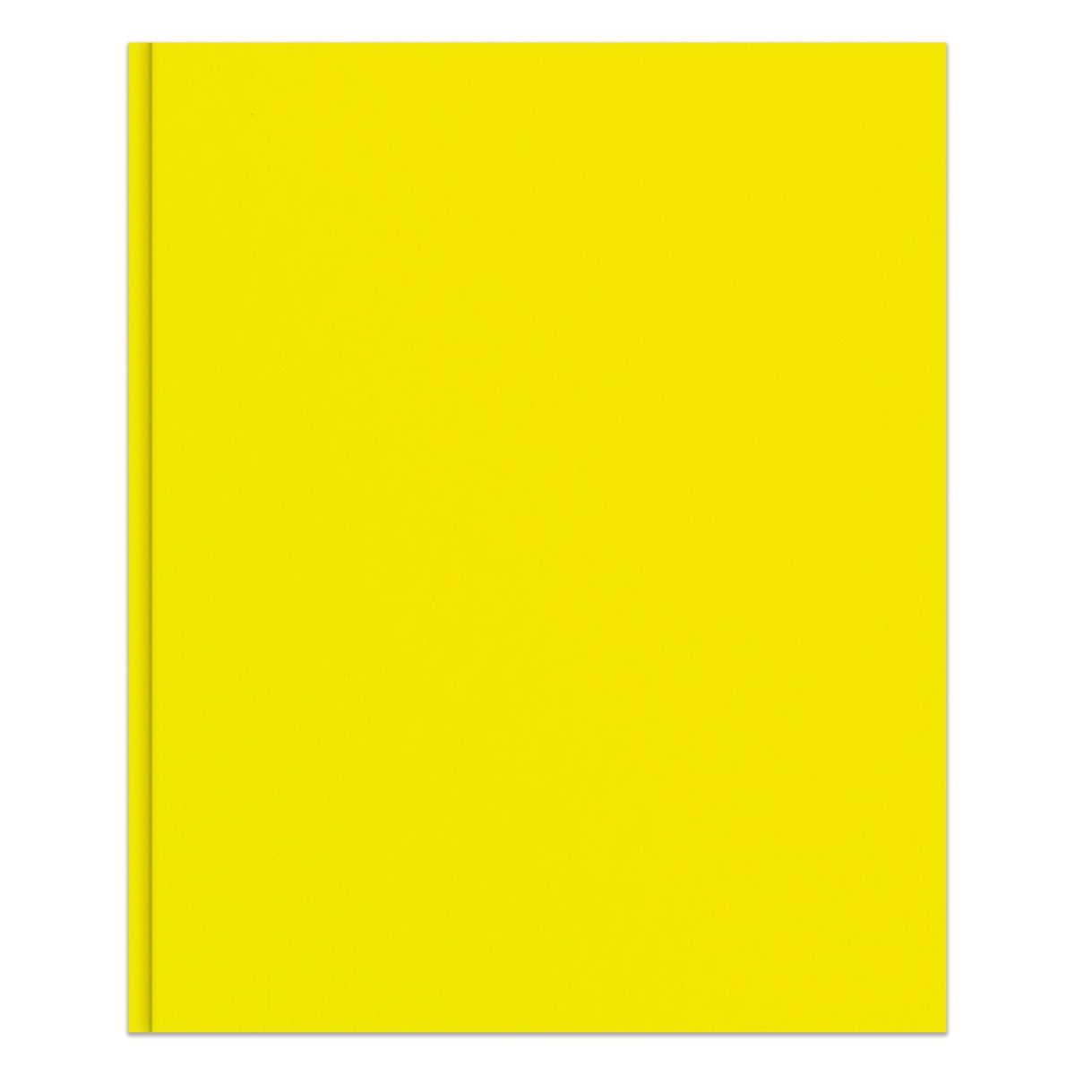 Office Depot Brand School-Grade 3-Prong Paper Folder, Letter Size, Yellow
