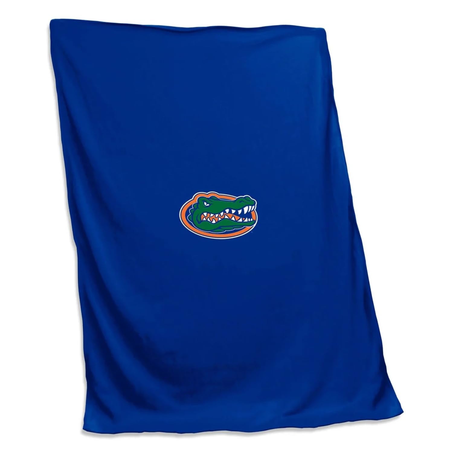 Logo Brands NCAA Florida Gators Sweatshirt Blanket Team Color - Perfect for Bedroom Decor, Stadium Blanket, Camping, Great For G
