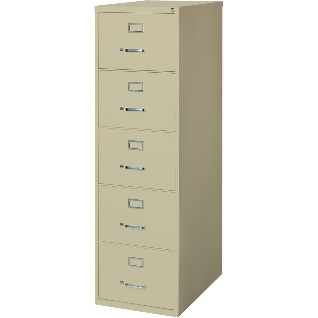 Lorell Llr48500 Commercial Grade Vertical File Cabinet, Light Gray
